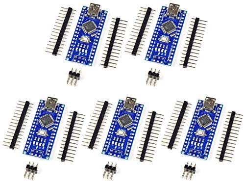 5X CANADUINO® Nano V3 for Arduino Atmega328 + CH340