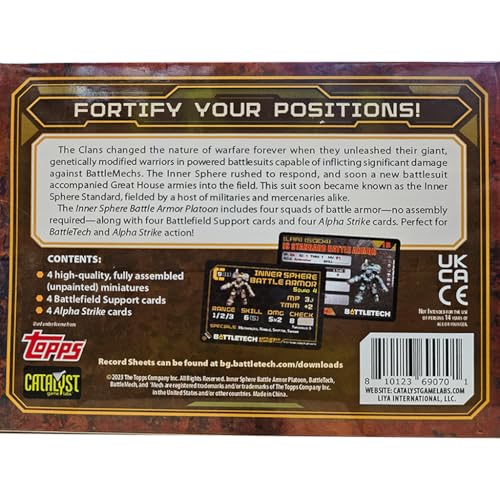 Battletech Inner Sphere Battle Armor Pack miniatura 2