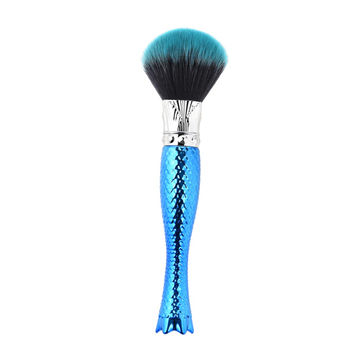 SOESFOUFU Plastic Handle Nylon Bristle Makeup Brush Cosmetics Powder Brush for Women T-01-394