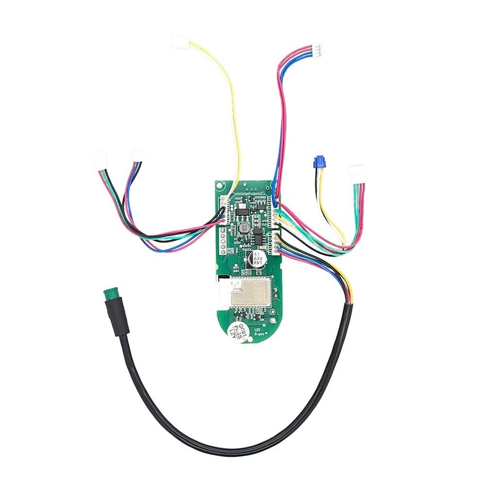 Panneau de bord LCD pour scooter électrique Xiaomi 5 Pro, compteur de vitesse ABS avec commutation mph/km/h, vert, 7,6 x 3,1 cm