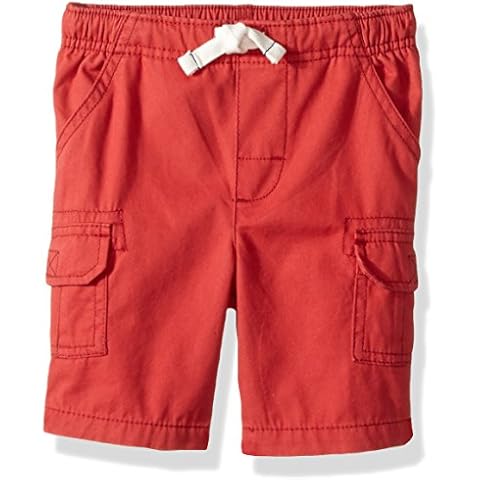 Carter's Baby Boys' Red Woven Shorts Cover