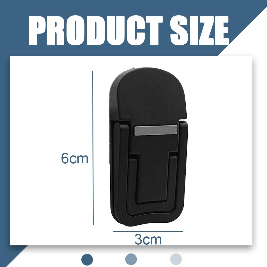 4 Pezzi Portable Keyboard Stand Supporto Pc Portatile Self Adhesive For Mini Laptop Invisible Desk Stand Foldable Laptop Feet With Non-Slip Silicone