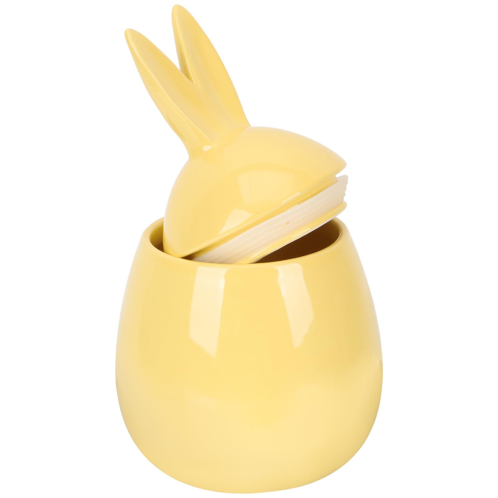Tarro de Cerámica Forma de Conejo, Sello para Almacenamiento
