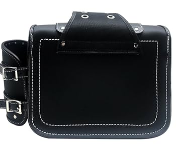 Amazon | バイク サイド バッグ レザー ハーレー ツール サドル