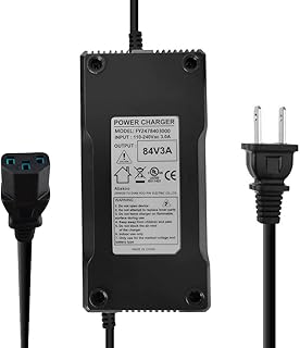 Abakoo 84V 3A Battery Charger for 20S 72V Lithium Li-ion Battery Pack with 3