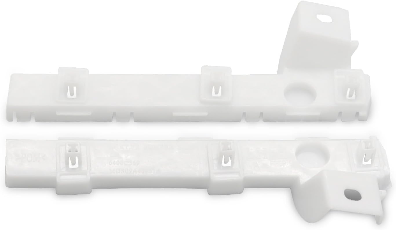 Front Bumper Right and Left Side Grille Bracket Compatible with Lancer Except Evo DE ES GTS 2.0L L4 2008-2017 6400F549 6400F550 2PCS