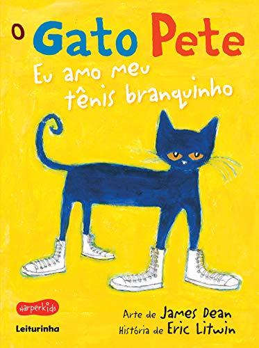 O gato Pete - eu amo meu tênis branquinho