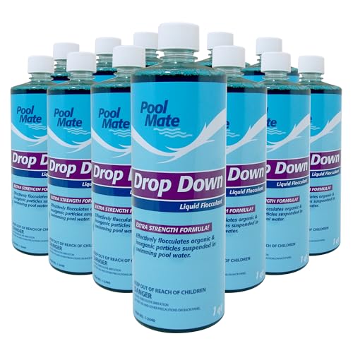 Pool Mate 1-Quart Flocculant, 12-Pack
