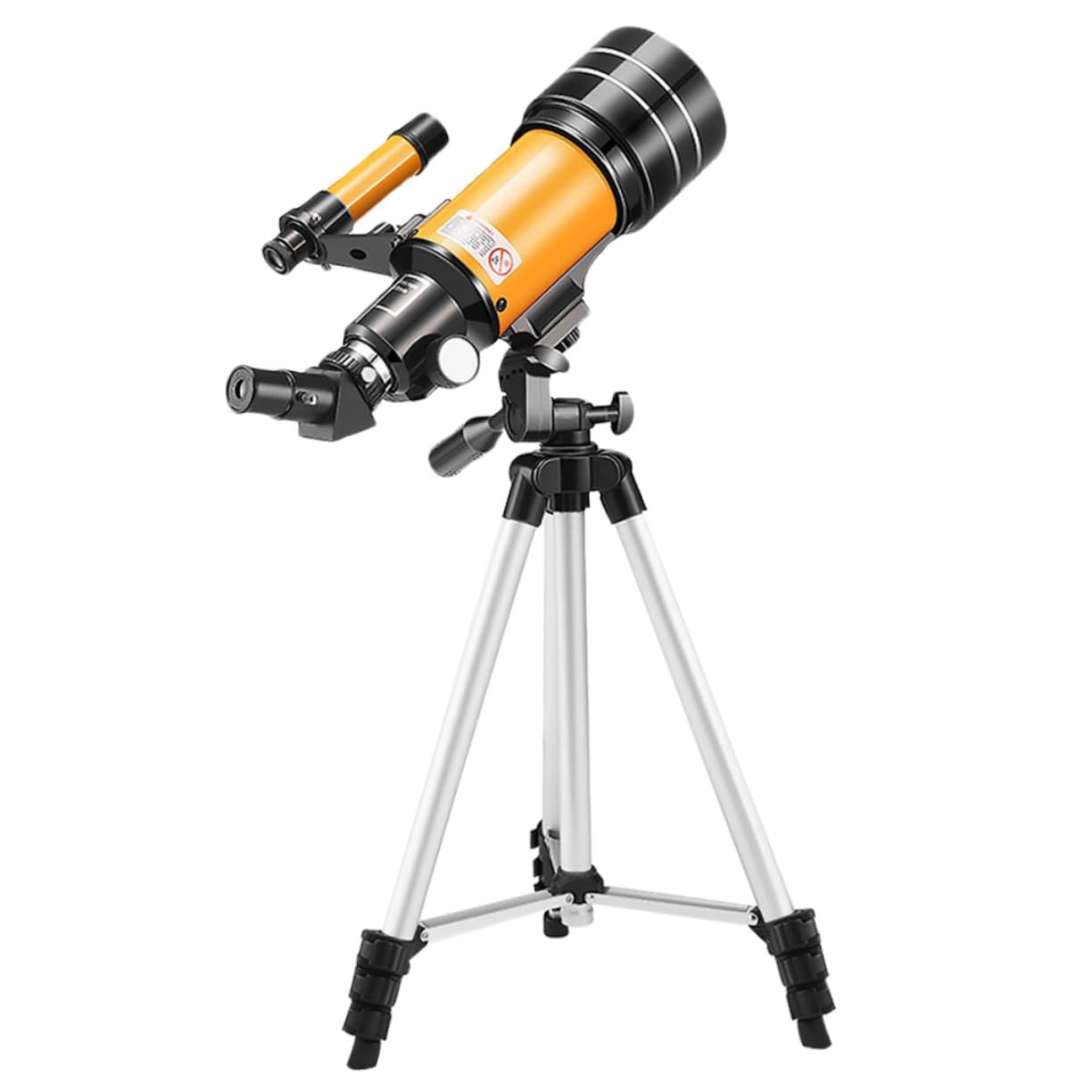 Veemoon 1pezzi Telescopio Astronomico Refrattore Regolabile Con Treppiede Portatile Per Osservazione Pianeti e Stelle Accessori