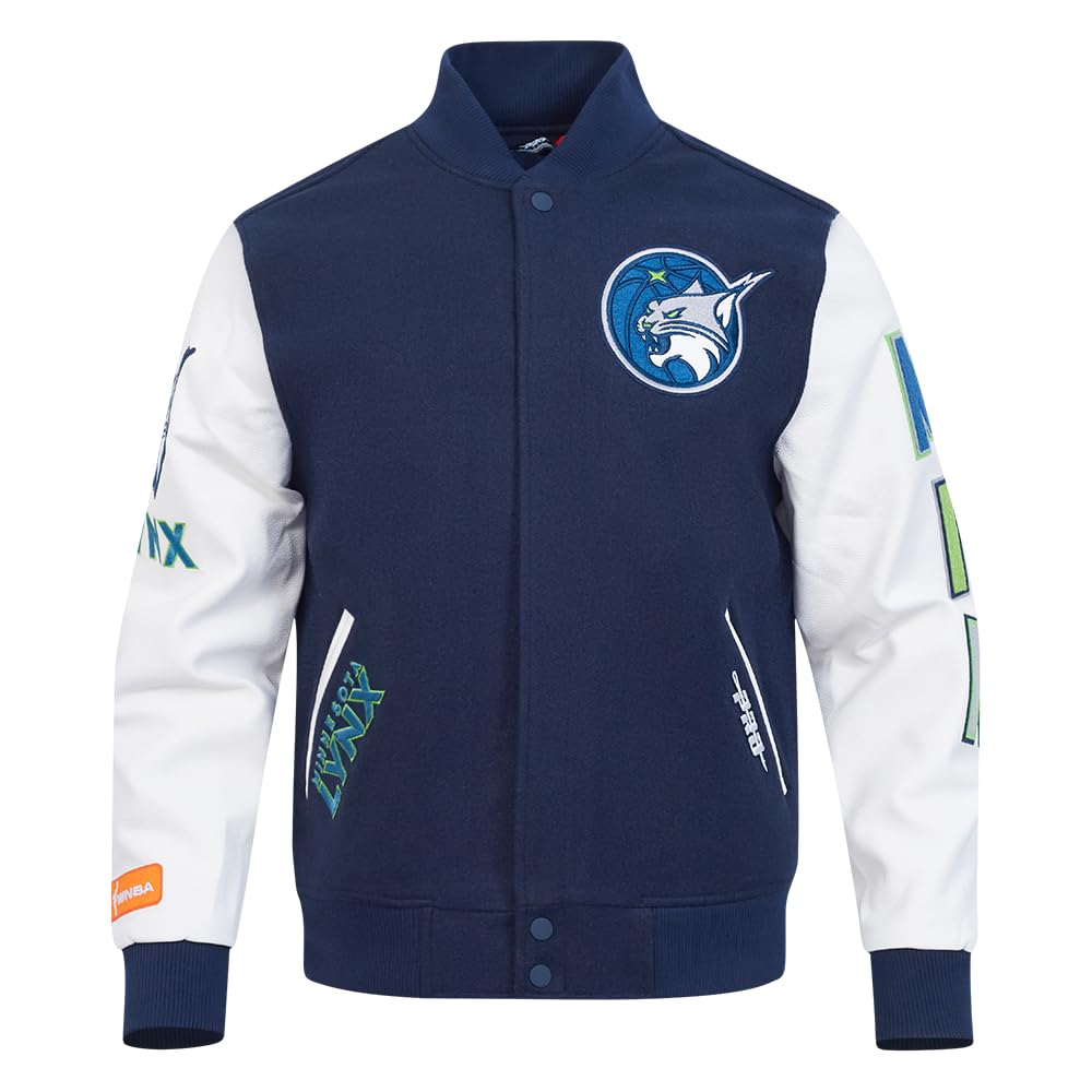 Pro Standard Mens WNBA Classic Chenille Varsity Jacket