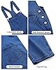 luvamia Women's Casual Adjustable Denim Bib Overalls Jeans Pants Fashion Loose Overall Jumpsuits Classic Blue Size Small #3