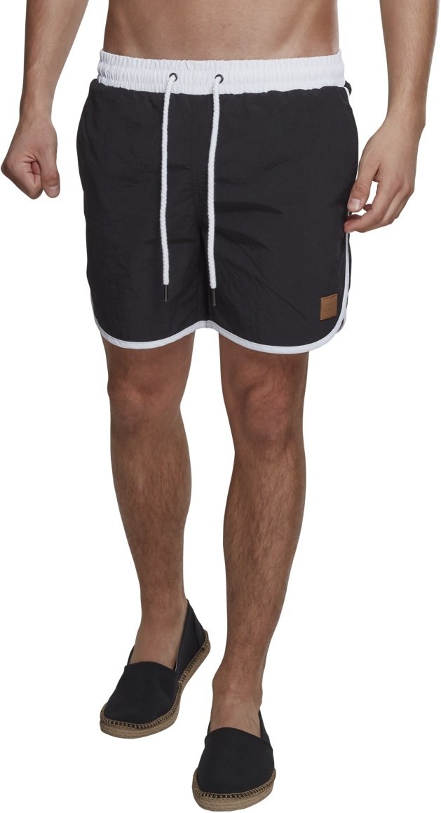 Urban ClassicsMen's Retro Swim Shorts Trunks