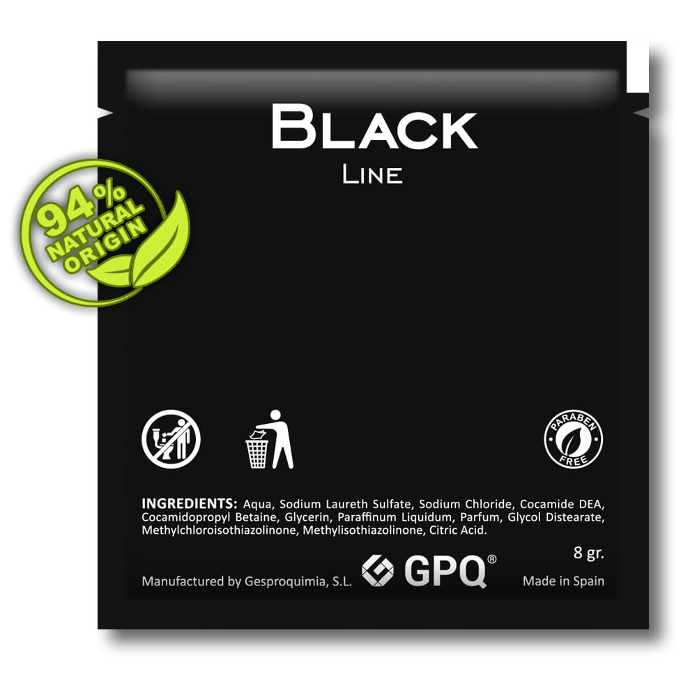 GPQ - Hotel Shampoo Black Line, Amber Mother of Pearl, 8 ml (Pack of 400) - Image 2