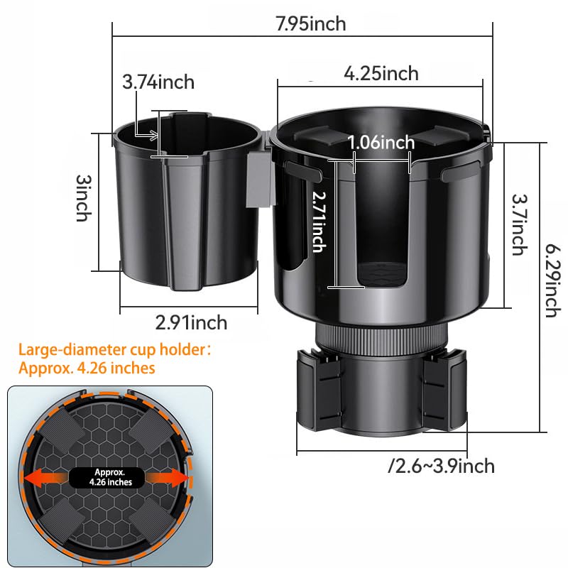 Portavasos Universal 2 en 1 con Soporte para Teléfono miniatura 2