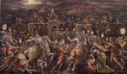 Toile murale Giorgio Vasari pour un salon élégant et moderne 60x90
