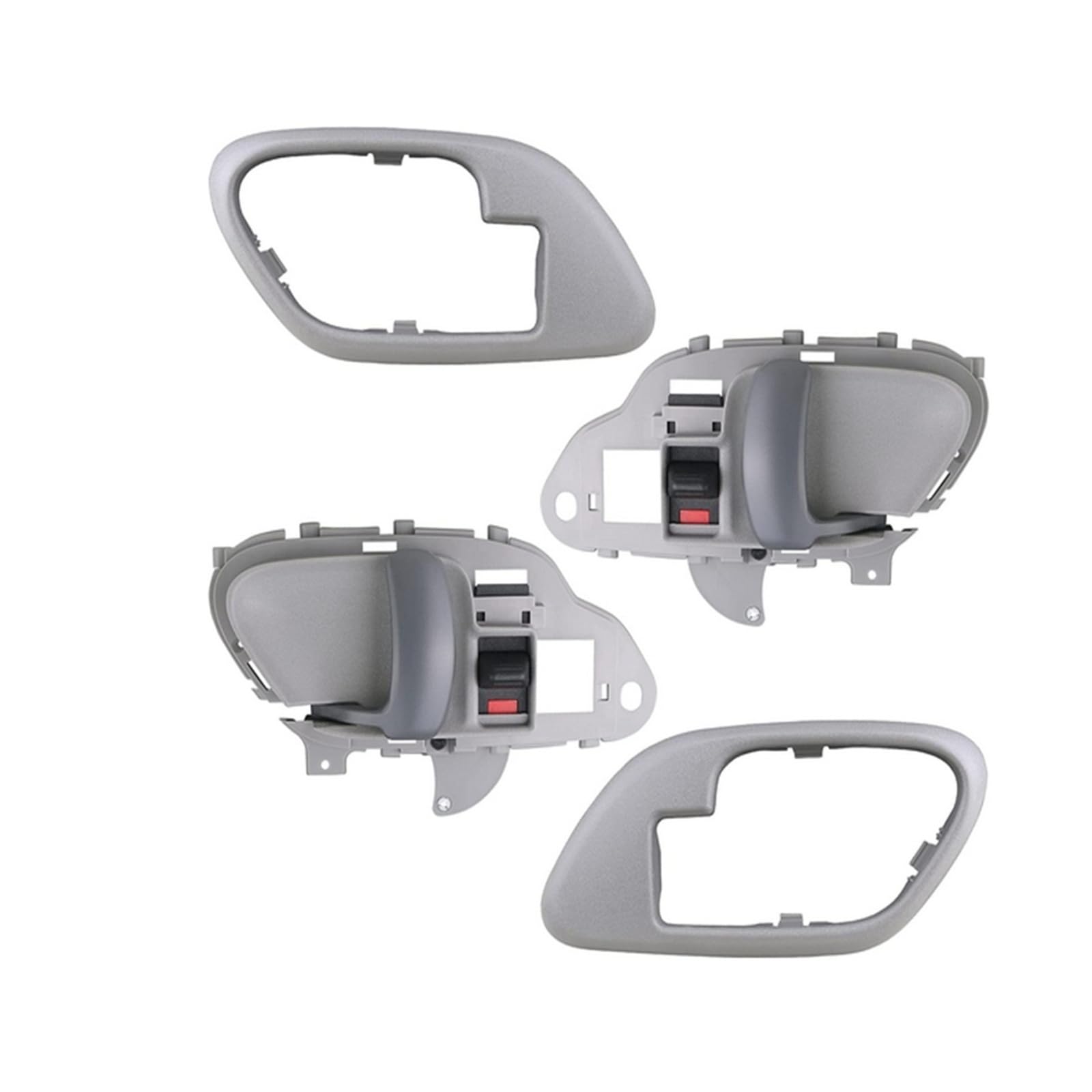 NaNMiBHd Car Inner Door Pull Handles for Chevy for C1500 for C2500 for C3500 for K1500 for K2500 1995-2000 Car Left Right Interior Door Handles 15708044 15708043