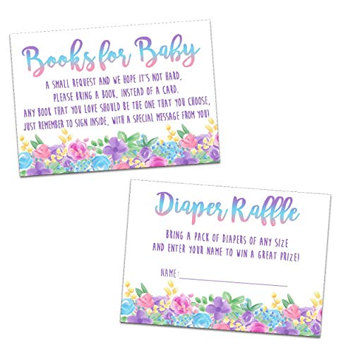 baby shower book raffle tickets