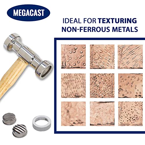 Megacast Texturing Hammer With 9 Interchangeable Faces thumb #1