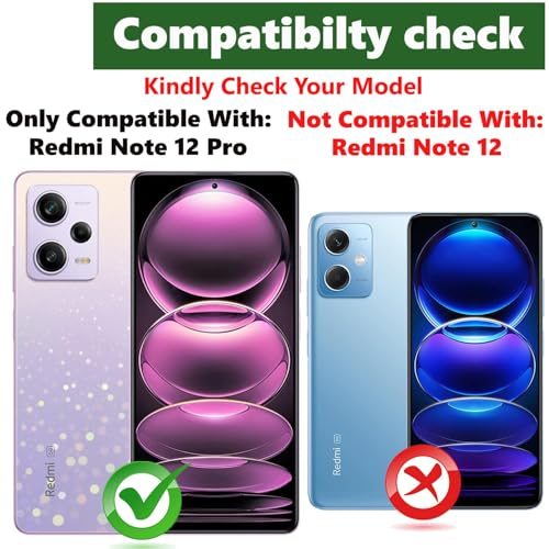 Image of Tempered Glass Screen Protector Compatible for Redmi Note 12 Pro+ 5G with Edge to Edge Coverage and Easy Installation Kit, Pack of 1, Black