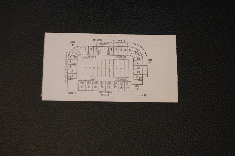 1968 BOSTON COLLEGE AT ARMY COLLEGE FOOTBALL TICKET STUB EX-MINT