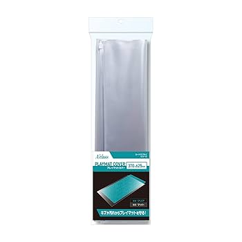 Amazon | プレイマットカバー 370×625mm クリア 370853 | トレカ