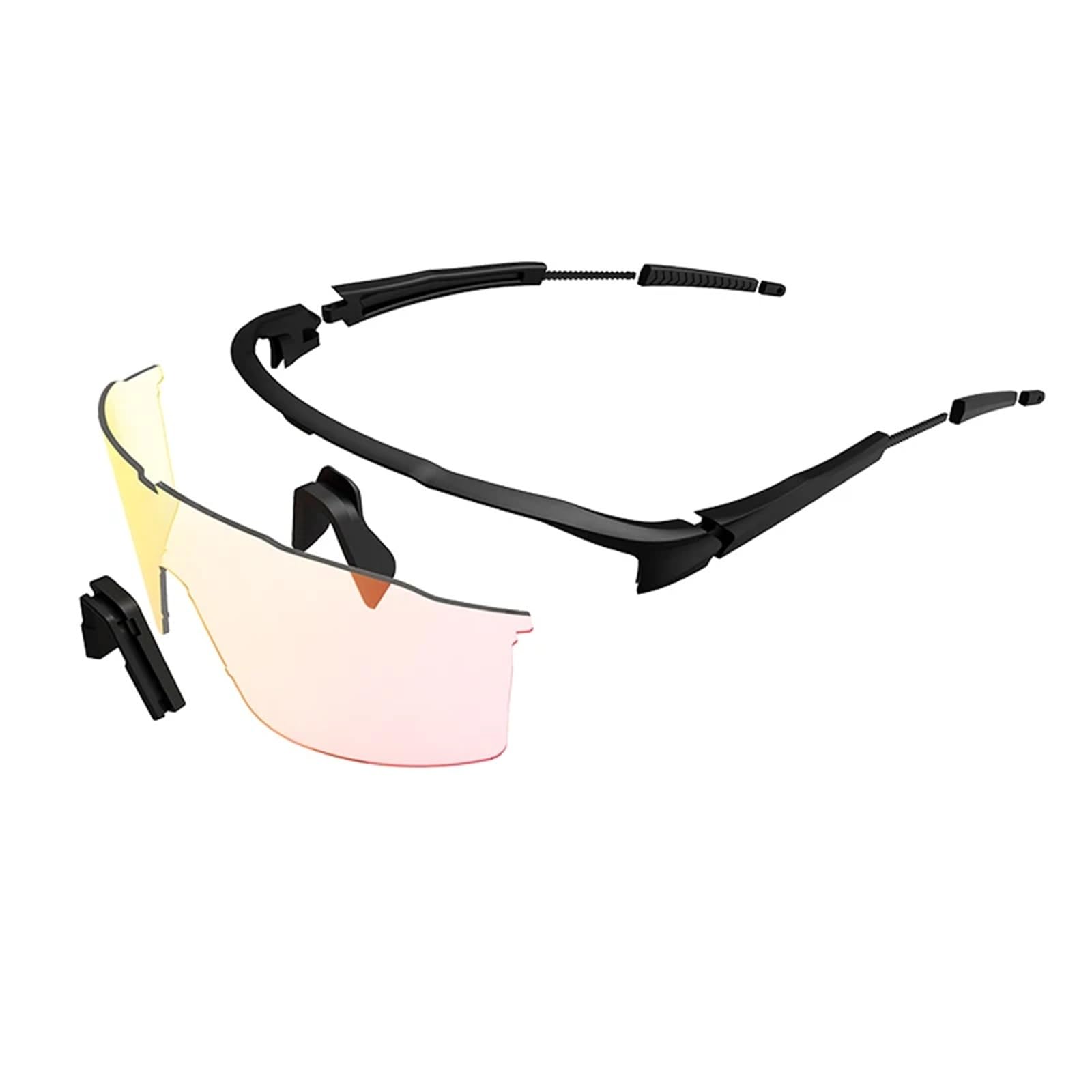 Gafas de Ciclismo Gafas Ciclismo | Correr Senderismo Pesca Deportes Gafas de sol Lente fotocromática Protección UV400 Marco TR90 Ligero