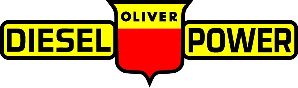 Oliver Diesel Tractor Truck Large Window Sticker Decal NTPA