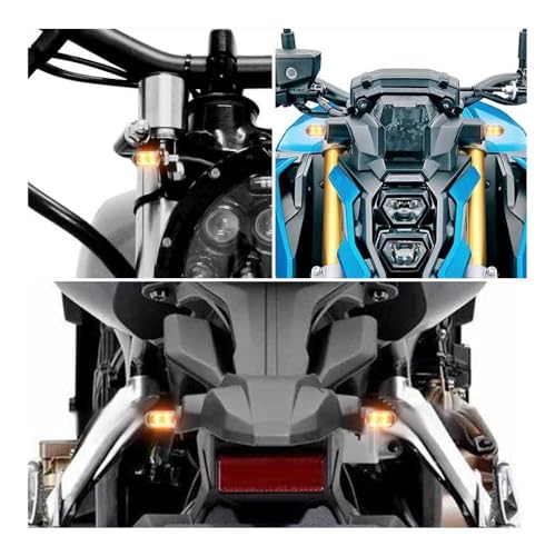 Clignotants LED moto 8mm pour remplacer vos feux peu visibles - 6