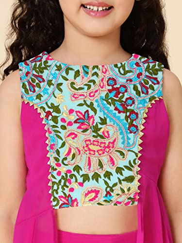 Image of A.T.U.N. (ALL THINGS UBER NICE) Girls Sharara Set