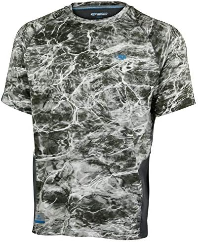 Mossy Oak Short Sleeve Fishing Shirts for Men, Sun Protection Clothing Men