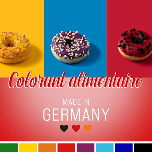 Belissia Colorant Alimentaire Set 8x10ml liquide pour Cuisine et Pâtisserie – vue 4