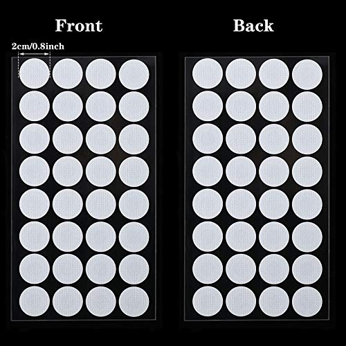 Image of Zonon 256 Pieces Synthetic Filter Paper Stickers 20 mm 0.3 mm Synthetic Filter Disc Tape Mushroom Applied Under Mason Jar for Mushroom Cultivation