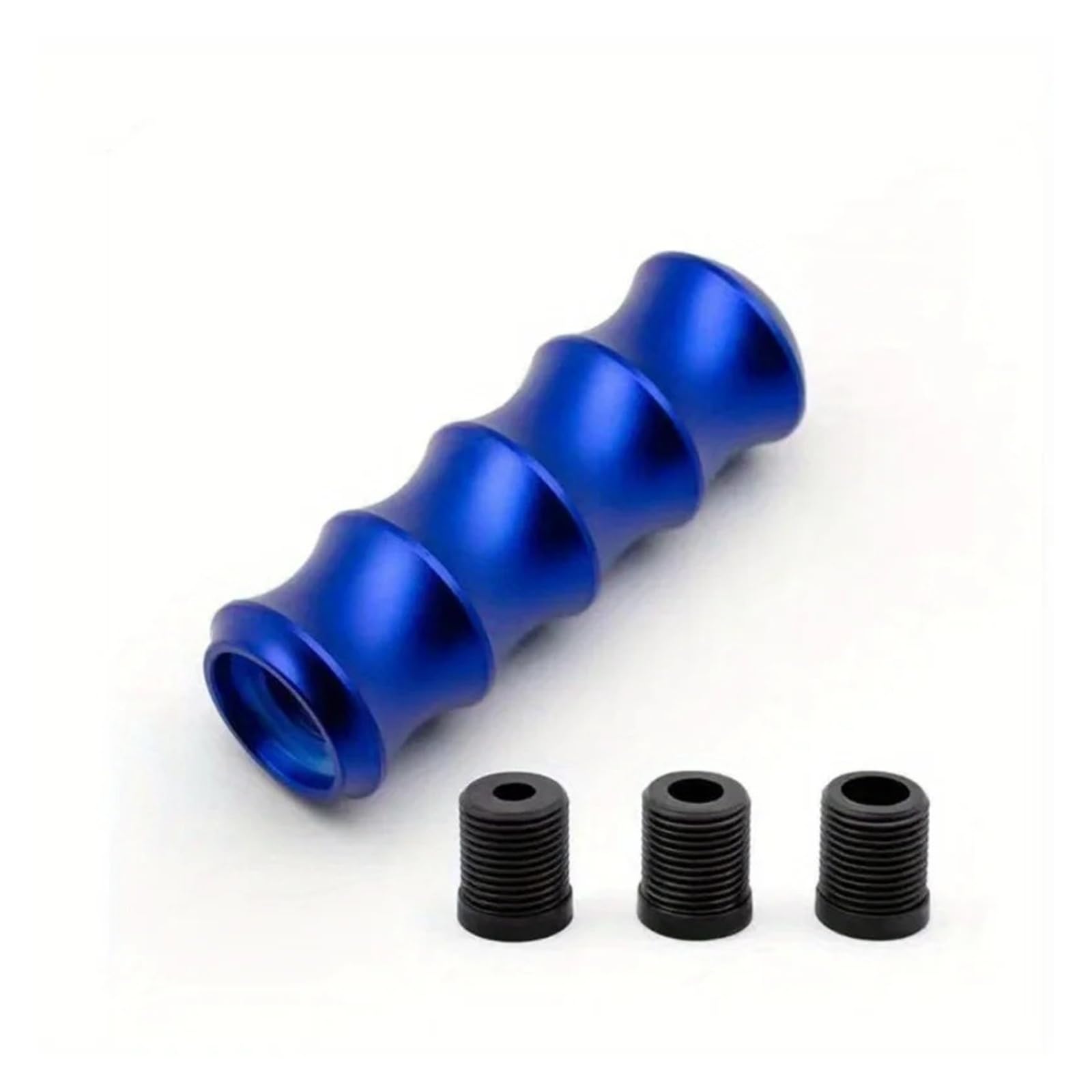 Jxewmtmc Blue Gear Knob Head Universal Car Stick Shifter Knobs Aluminum Alloy Gear Stick Shift Cover(Blue)