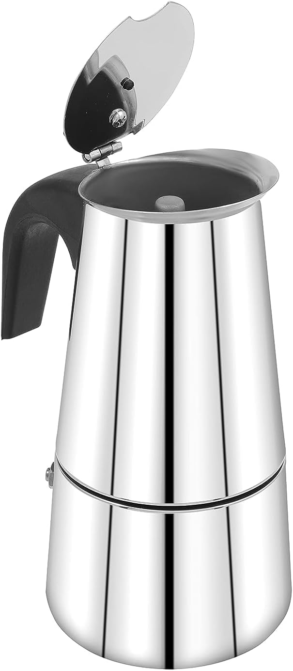 Xpresso Stainless Steel Stovetop Coffee Percolator | South Indian Kaapi Maker | Stovetop Moka Pot Espresso Maker | Percolator Coffee Maker | Mocha Pot Authentic Coffee Brewer Percolator