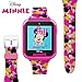 Accutime Kids Disney Minnie Mouse Pink Educational, Touchscreen Smart Watch Toy for Girls, Boys, Toddlers - Selfie Cam, Learning Games, Alarm, Calculator, Pedometer and More (Size: 40mm)