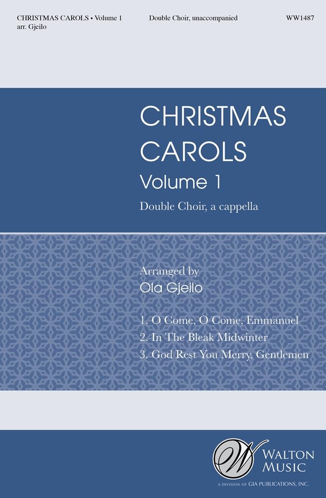 Christmas Carols Volume 1. Mixed Choir A Cappella. Choral Score