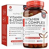 ✔ APOYA AL ORGANISMO - El complejo de vitamina B con vitamina D3 favorece el mantenimiento adecuado del cabello, la piel y los huesos, así como la absorción del calcio. Además reduce el cansancio y la fatiga, promueve el metabolismo energético adecuado, la producción normal de glóbulos rojos, y el buen funcionamiento del sistema inmunitario. Información corroborada por la Autoridad Europea de Seguridad Alimentaria (EFSA).