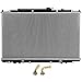 OCPTY Aluminum Radiator Replacement Fit for 1999-2004 for Honda Odyssey/1999 for Isuzu Oasis Auto Parts Automotive Replacement Engine Radiator