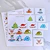 Winlyn 24 Sets Christmas Craft Kits Winter Crafts DIY Christmas Headbands Craft Kits Snowflake Christmas Tree Foam Stickers Arts and Crafts for Kids Holiday Home Classroom Art Activities Party Favors #4