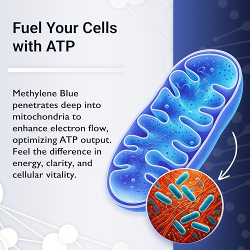 image for LCG LABS Methylene Blue Drops - Methylene Blue Pharmaceutical Grade 1%