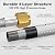 Upgraded 12 Feet High Pressure Propane Hose Extension, Braided Gas Line with Conversion Coupling 3/8" Flare to 1/2" Female NPT, 1/4" Male NPT, 3/8" Male Flare, for Heater, Dryer, Fire Pit, Grill