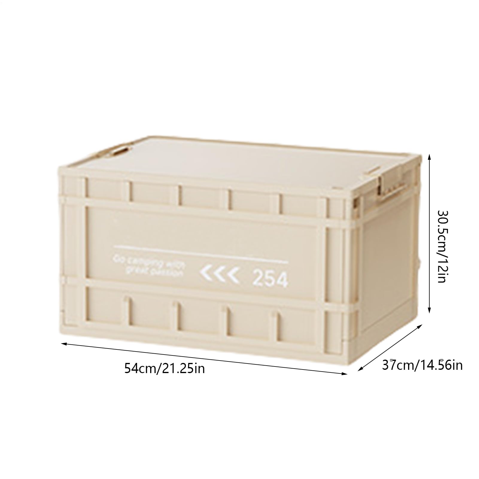 Cajas De Almacenamiento Plegables Contenedor Organizador Resistentes