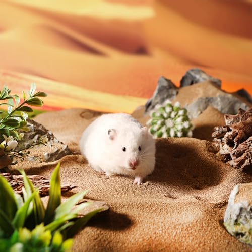 Image of BUCATSTATE Hamster Bath Sand with Pour Spout Large Pack, 13.2LB Desert Bath Sand | No-Dust Potty Litter Calcium-Free Sand for Hamster Chinchillas Gerbil Mice Degu or Other Small Pets (2Pack-Fine Sand)