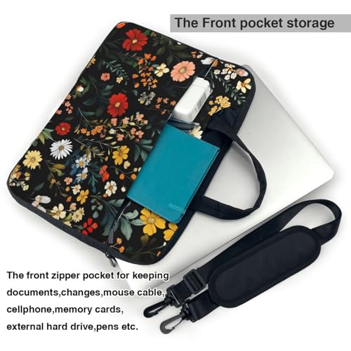 Maletín portátil impermeable para laptop con correa miniatura 6