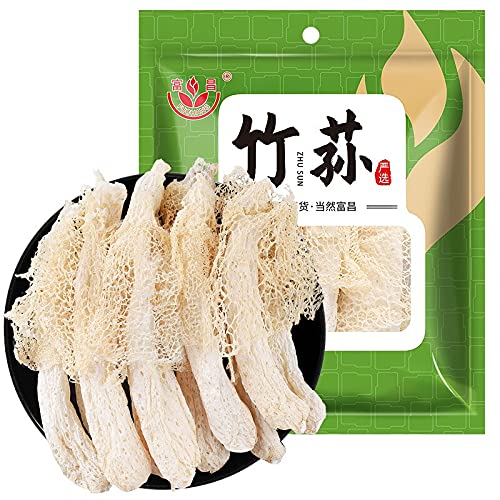 富昌 竹荪 竹蓀洞(キョンギド・ウィワンシ・ネソンドン 食用菌干菇 煲汤佳品 南北干货 火锅食材50g*2のサムネイル