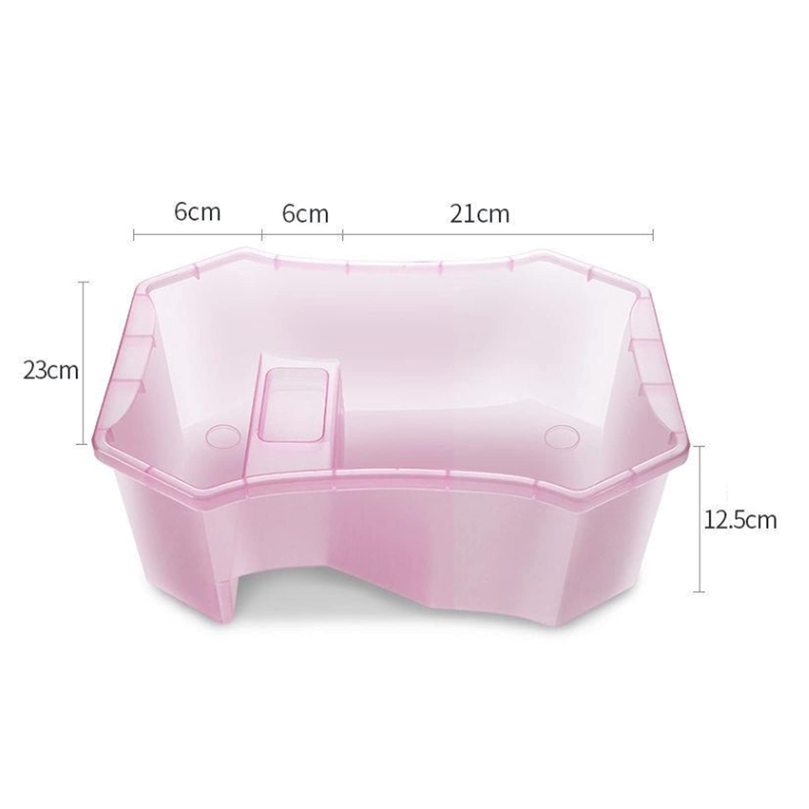 Schildkrötenpanzer Schildkröte-Tank mit Trocknungstisch for den Haushalt große kleine Aquarienzucht-Schildkrötenkasten für drinnen und draußen (Color : Roze)
