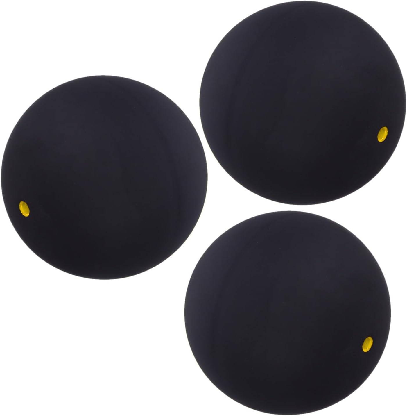 Professional Rubber Squash Ball with High Elasticity Bounce and Consistent Competition Ready Performance 3pcs for Training and Practice Suitable for Advanced Players and Practice