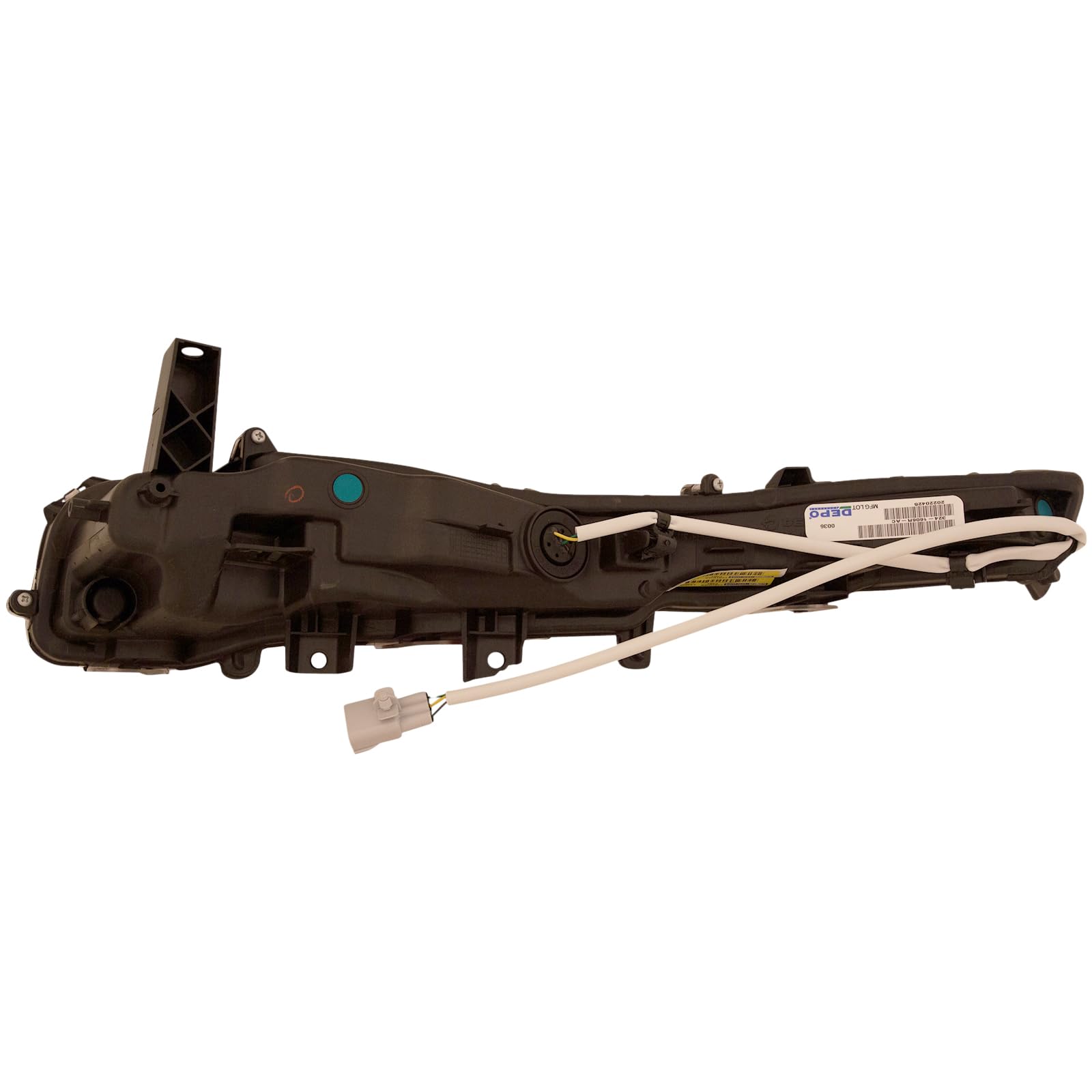 HEADLIGHTSDEPOT LED Daytime Running Light Compatible With Lexus IS200t IS300 IS350 2017-2020 w/Adaptive Headlamps CAPA Certified Left Driver Side