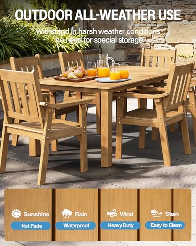 Luxury Outdoor Teak Dining Set