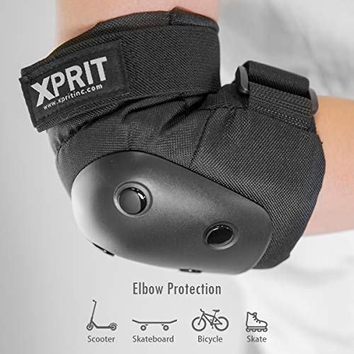 image for XPRIT Adult/Child Wrist Guards, Knee Elbow Pads 3 in 1 Protective Gear